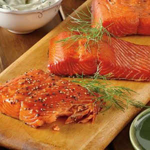 Smoked Sockeye Garlic Pepper